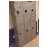 lot of lockers
