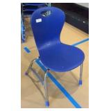 blue chairs