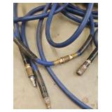 miscellaneous air hoses various sizes