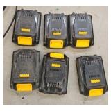 DeWalt battery pack and chargers