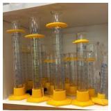 miscellaneous flasks and beakers