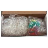 plastic tubes with lids