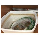 bins and butterfly nets
