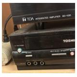 Toshiba DVD and cassette player and recorder