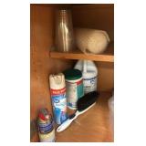 miscellaneous cleaning supplies