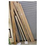 2x4 pieces various lengths and condition