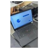 Black Thinkpad computer