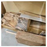 Wood scrap and a large pieces