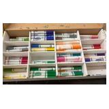 crayons markers