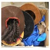 crate and storage container of costumes