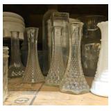 assortment of glass jars