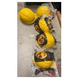 tote of hard hats