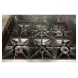 South Bend gas six burner oven