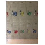 lot of lockers