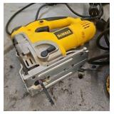assortment of DeWalt tools