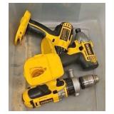 DeWalt drills