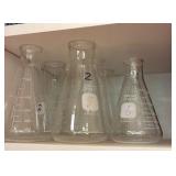 test tubes and flask
