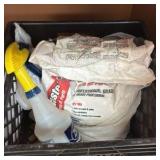 miscellaneous cleaning supplies