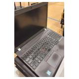 Black think pad computer