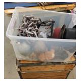 crate and storage container of costumes
