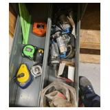 assortment of tools wood shaver hole kit drill bits