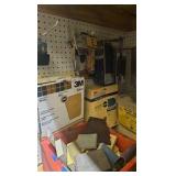 Woodworking and sanding