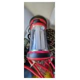 assortment of camping supplies