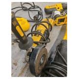 assortment of DeWalt tools