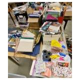 large scrapbooking lot