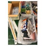 chalk color, pencils, charcoal, graphite, stick, pencils, glue guns, glue sticks, oil, pastels, rulers