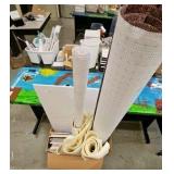 assortment of art materials