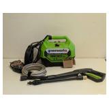 NEW GREENWORKS ELECTRIC PRESSURE WASHER 1800 PSI