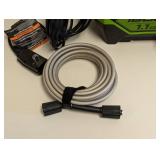 NEW GREENWORKS ELECTRIC PRESSURE WASHER 1800 PSI