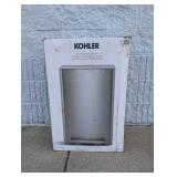 KOHLER STAINLESS STEEL STEP TRASH CAN 13GAL