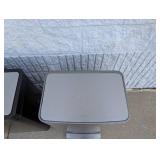 KOHLER 13GAL SENSOR TRASH CAN & 2 STAINLESS STEEL 13GAL STEP TRASH CANS (3 TOTAL)