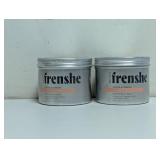 NEW BEING FRENSHE CASHMERE VANILLA MELTING BODY BALM 2CT