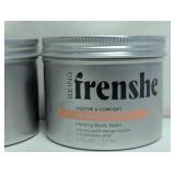 NEW BEING FRENSHE CASHMERE VANILLA MELTING BODY BALM 2CT