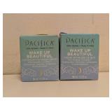 NEW PACIFICA WAKE UP BEAUTIFUL OVERNIGHT RETINOID CREAM  2CT