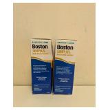 (2) NEW BAUSCH + LOMB BOSTON SIMPLUS MULTI-ACTION SOLUTION