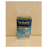 NEW SYSTANE HYDRATION PF LUBRICANT EYE DROPS TWIN VALUE PACK