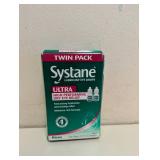NEW SYSTANE ULTRA LUBRICANT EYE DROPS TWIN PACK
