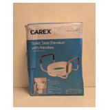 CAREX TOILET SEAT ELEVATOR WITH HANDLES