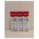 (3) NEW COLGATE TOTAL PLAQUE PRO RELEASE TOOTHPASTE