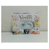 NEW GILLETTE VENUS RIFLE PAPER CO. (4 CARTRIDGES/5 BLADES)