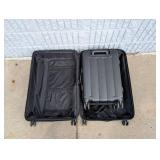 CALPAK 2PC SUITCASE BLACK