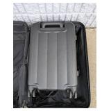 CALPAK 2PC SUITCASE BLACK
