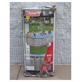 COLEMAN OVAL SHAPED POOL (42” DEPTH)