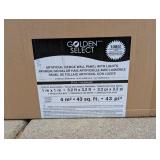GOLDEN SELECT ARTIFICIAL HEDGE WALL PANEL WITH LIGHTS