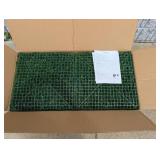 GOLDEN SELECT ARTIFICIAL HEDGE WALL PANEL WITH LIGHTS