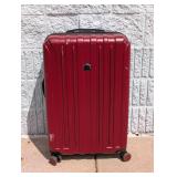 DELSEY PARIS 2PC SUITCASE MAROON